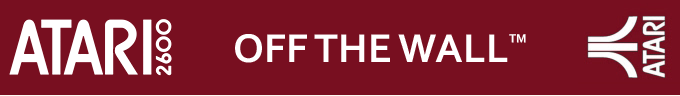 Off the Wall logo for Atari 2600